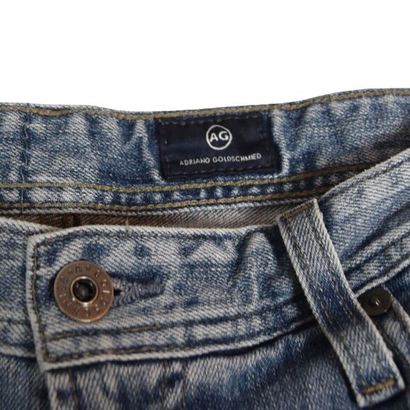 AG Adriano Goldschmied 33x32 Blue Jeans Straight Fit Soft Fade Casual Core - Picture 9 of 11